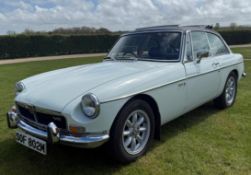 1974 MG B GT V8 Registration number SOF 802M Chassis number GD2D11527G Engine number 1614 Glacier