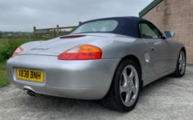 2000 Porsche Boxster S (986) Chassis number WP0ZZZ98ZYS643990 Engine number M96/21 Registration