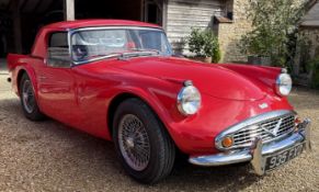 1963 Daimler Dart SP250 Registration number 935 FXO Chassis number 104066 Engine number 97291 Red