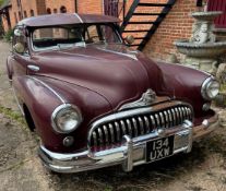 1947 Buick Super Eight Series 50 Roadmaster Being sold without reserve Registration number 134 UXW