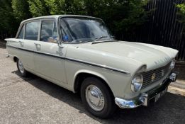 1965 Hillman Super Minx Registration number EDM 26C Chassis number Engine number White with a