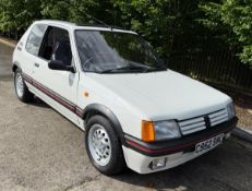 1986 Peugeot 205 GTi Phase 1 1.6 Registration number C952 SHC Chassis number VF3741C66G7224122