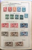 A collection of Morocco Agencies overprinted stamps, QVR onwards, including mint and used Seahorses,