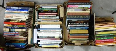 Assorted motoring related books, including Cars of the Thirties and Forties, Cars of the Fifties and