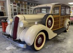 1937 Dodge Woodie/Shooting Brake Registration number FPK 98 Chassis number MCX1591/8170814 Engine