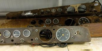A group of nine Rootes group dashes, with assorted dials (9) Collection from DT2 0PR will be on