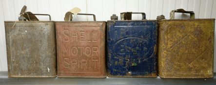 A Power Petrol two gallon fuel can, and three others (4) Collection from DT2 0PR will be on