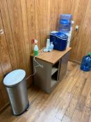 Coffee Maker, Trash Can, Kitchen Supplies