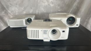 LOT OF (3) PROJECTORS MITSUBISHI ELECTRIC