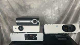 LOT OF (4) PROJECTORS