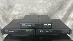 LOT OF (3) POWER AMPLIFIERS OSC RMX 850