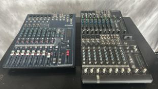 LOT OF (3) ANALOG MIXERS