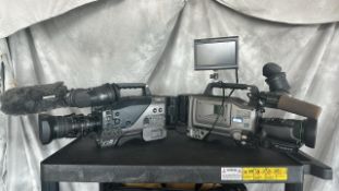 LOT OF (2) HANDHELD VIDEO RECORDERS PANASONIC