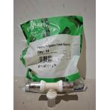 150 X BRAND NEW POLYPIPE PLASTIC POLY SURE 15MM EQUAL TEES - SUR215P - ( IN 10 BAGS OF 10 PIECES)