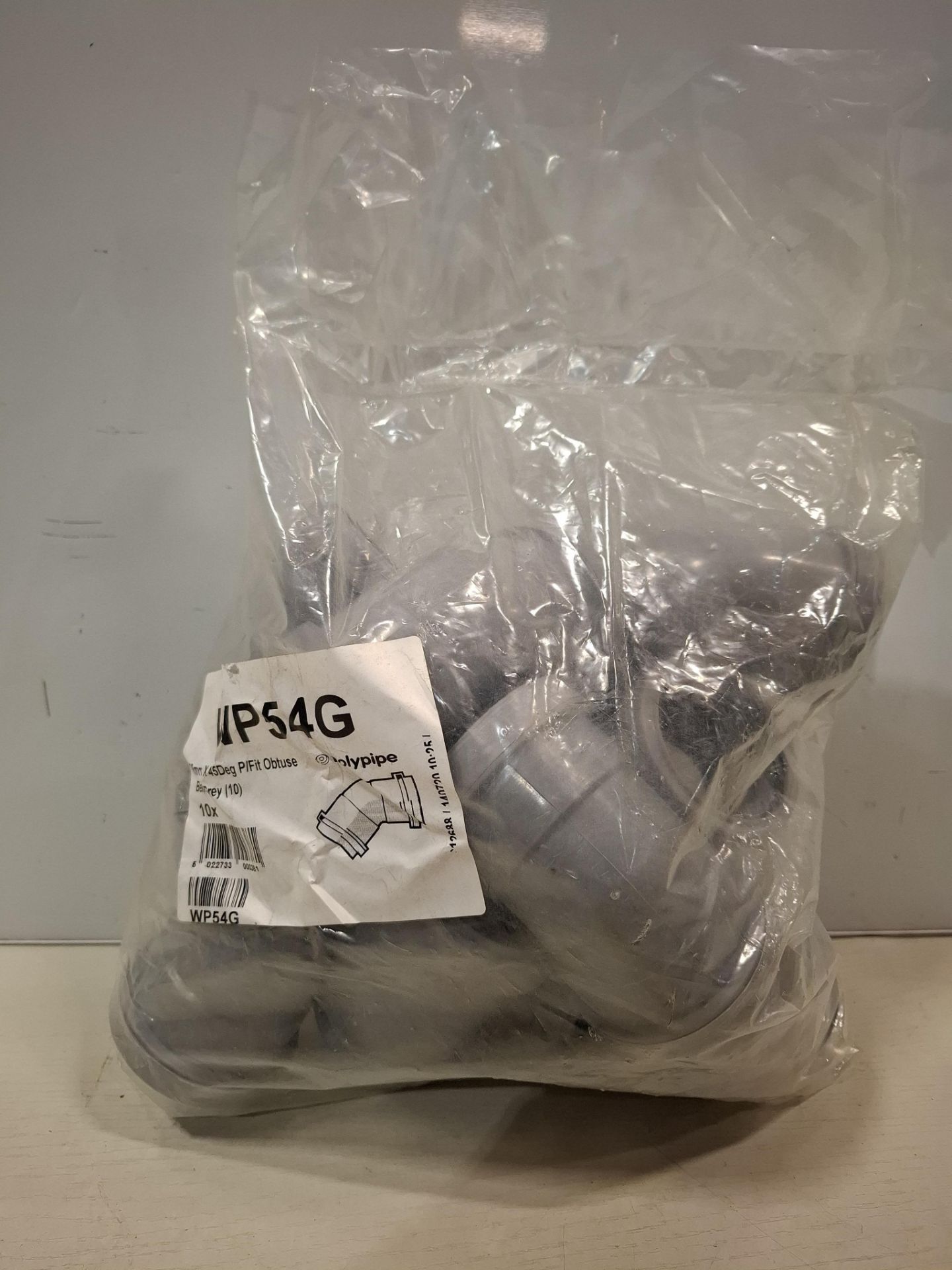 170 X BRAND NEW MIXED LOT CONTAINING POLYPIPE 50MM PUSH-FIT WASTE OBTUSE BEND - MODEL WP54G - , POLY - Image 2 of 2