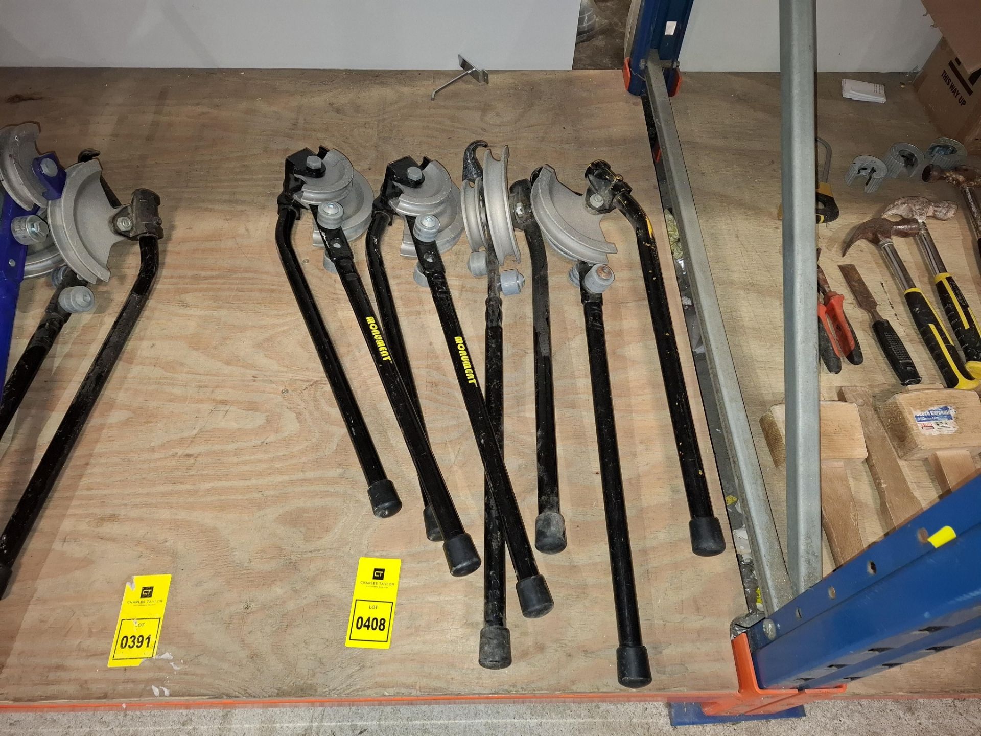 4 X MONUMENT PIPE BENDERS