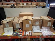 180 X BRAND NEW NIMSAY PILLOW CASES VARIOUS DESIGNS / STYLES IN 5 BOXES
