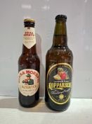 93 X MIXED BEER LOT CONTAINING 86 X BIRRA MORETTI PREMIUM LARGER 4.61% 330ML AND 7 X KOPPARBERG