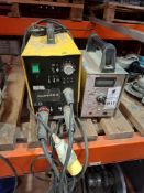 2 X PIECE MIXED LOT TO INCLUDE 1X CLIPPER 8 MIG WELDER - 1X BYMAT STAINLESS STEEL WELD CLEANER
