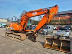 DOOSAN DX140 CR-30 EXCAVATOR, YEAR 2016