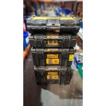 1 X DEWALT TOUGH SYSTEM TOOL STORAGE SET ON WHEELS