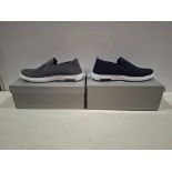 35 X BRAND NEW URBAN JACK TRAINERS IN GREY , BLACK AND NAVY IN SIZES 10 , 11 AND 12