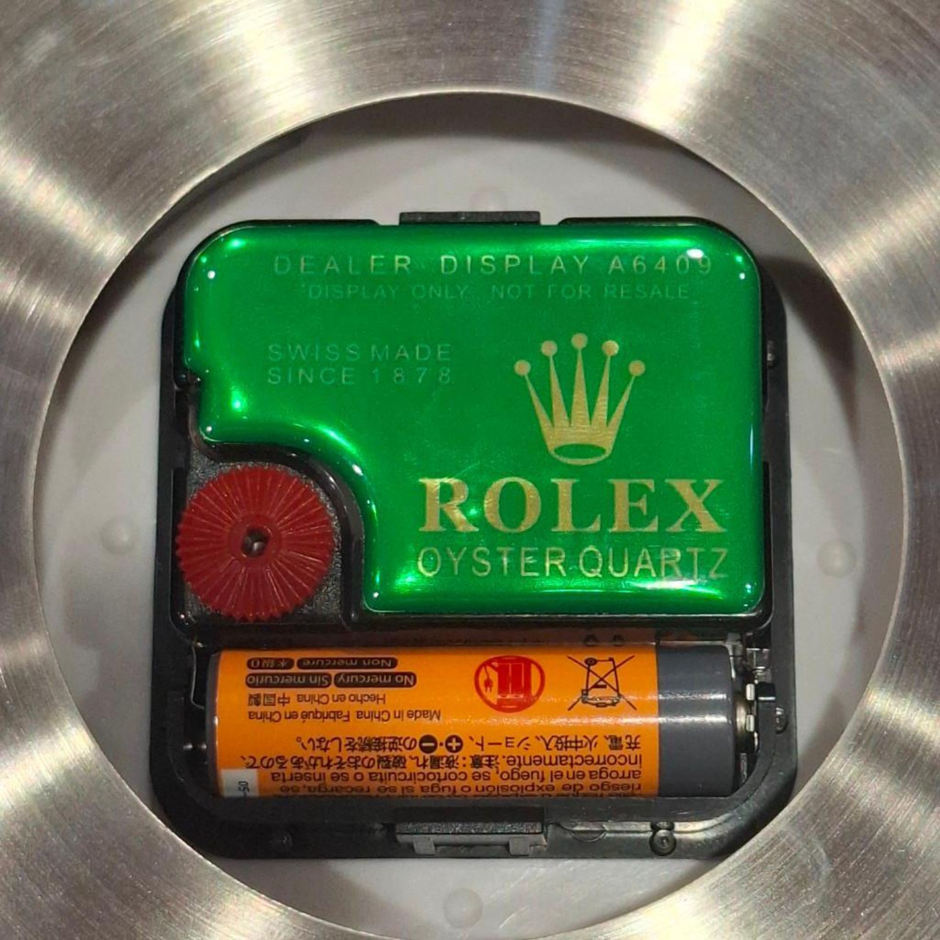 ROLEX DEEPSEA SEA-DWELLER STYLE WALL CLOCK - Image 4 of 4