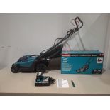 1 X BRAND NEW MAKITA 330MM CORDLESS LAWN MOWER WITH BATTERY AND CHARGER DLM330