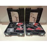 2 X BRAND NEW WITH BOXES MIXED OLYMPIA TOOLS LOT TO INCLUDE 1 X X20S CORDLESS IMPACT DRIVER 2X