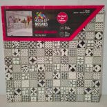 55 X BRAND NEW SHEETS OF HOUSE OF MOSAICS BRANDED CASABLANCA MONO SELF ADHESIVE MOSAIC TILES