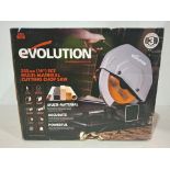 1 X BRAND NEW IN BOX EVOLUTION R355CPS 255MM 14 INCH MULTI-MATERIAL CUTTING CHOP SAW 110V