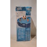 1 X IN BOX BESTWAY SPLASH AND PLAY POOL IN SIZE 3.66M X 76 CM  ( NOTE BOX DAMAGE HOWEVER ALL COMPONE