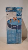 1 X IN BOX BESTWAY SPLASH AND PLAY POOL IN SIZE 3.66M X 76 CM  ( NOTE BOX DAMAGE HOWEVER ALL COMPONE