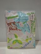 90 X BRAND NEW LAGRACE TROPICAL PRINT REVERSIBLE DUVET COVER SETS IN SIZE DOUBLE IN 9 BOXES