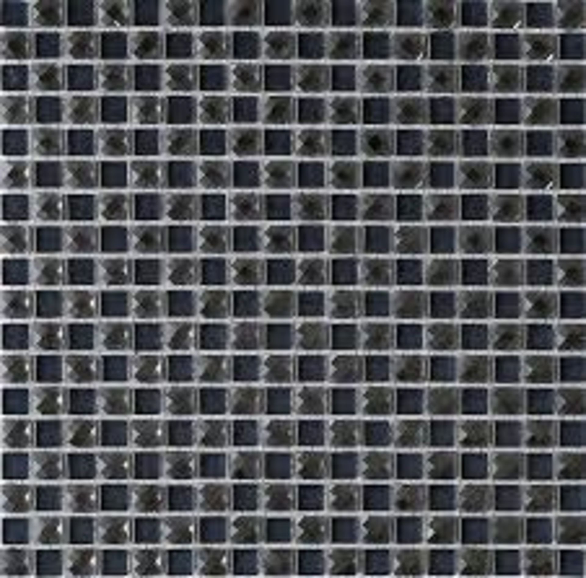 32 X BRAND NEW SHEETS OF HOUSE OF MOSAICS BRANDED JEWEL BLACK MOSAIC TILES - Image 2 of 3