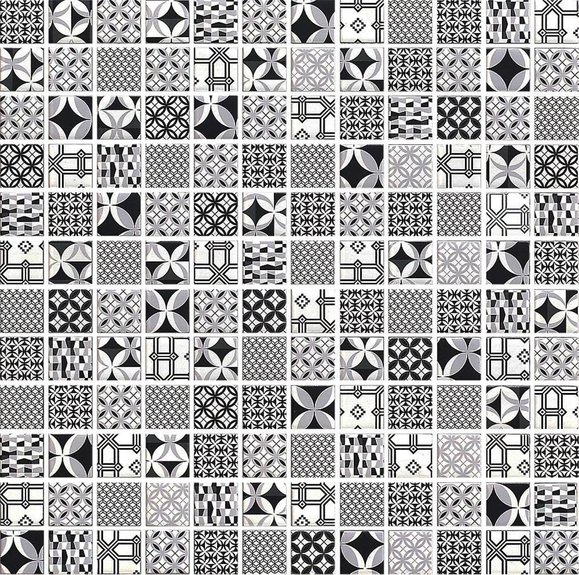 55 X BRAND NEW SHEETS OF HOUSE OF MOSAICS BRANDED CASABLANCA MONO SELF ADHESIVE MOSAIC TILES - Image 2 of 3