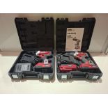 2 X BRAND NEW WITH BOXES MIXED OLYMPIA TOOLS LOT TO INCLUDE 1 X X20S CORDLESS IMPACT DRIVER 2X