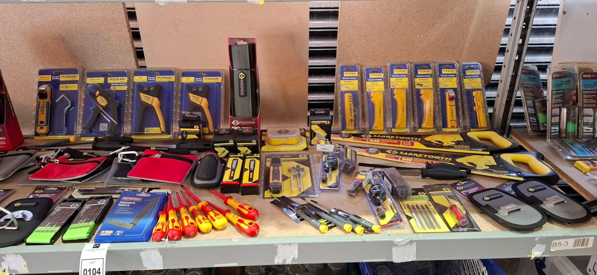 75 X BRAND NEW CK MIXED TOOL LOT CONTAINING, 2 X CK SABERTOOTH HANDSAWS, QUICK CHANGE ARBOR SET, 13 - Image 3 of 3