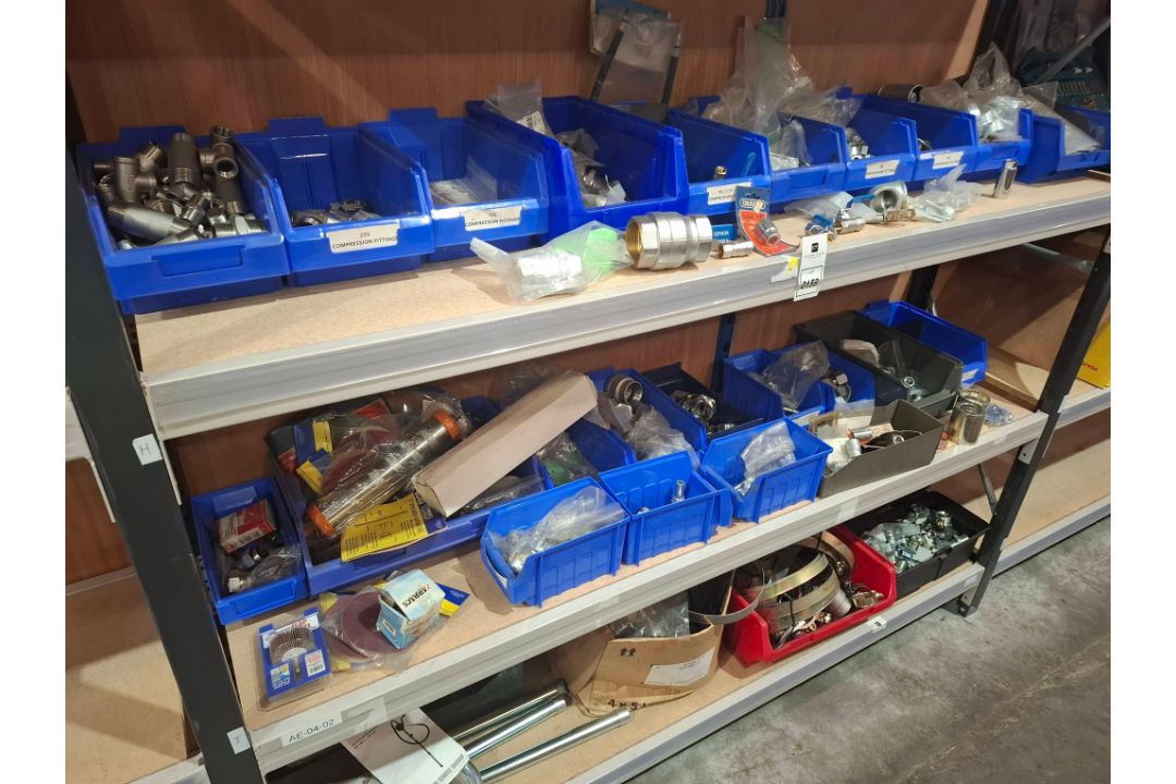 LARGE AMOUNT OF MIXED TOOL LOT TO INCLUDE MULTIPLE COMPRESSION FITTINGS IE 10L/15L/16S , VARIOUS HOS - Image 3 of 3