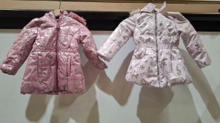 20 X BRAND NEW DISNEY COATS IN PINK/PURPLE IN SIZE 4-5