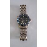 1 X OMEGA SEAMASTER 300 STEEL BRACELET WATCH, CASE SIZE 41MM - PLEASE NOTE MOVEMENT NOT CHECKED.