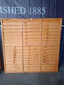 3 X BRAND NEW GRANGE FENCE PANELS IN SIZE H 180 X L 183 X D 4 CM