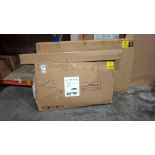 1 X LINEA 11 PIECE OUTDOOR DINING SET IN GREY / BLACK IN 3 BOXES