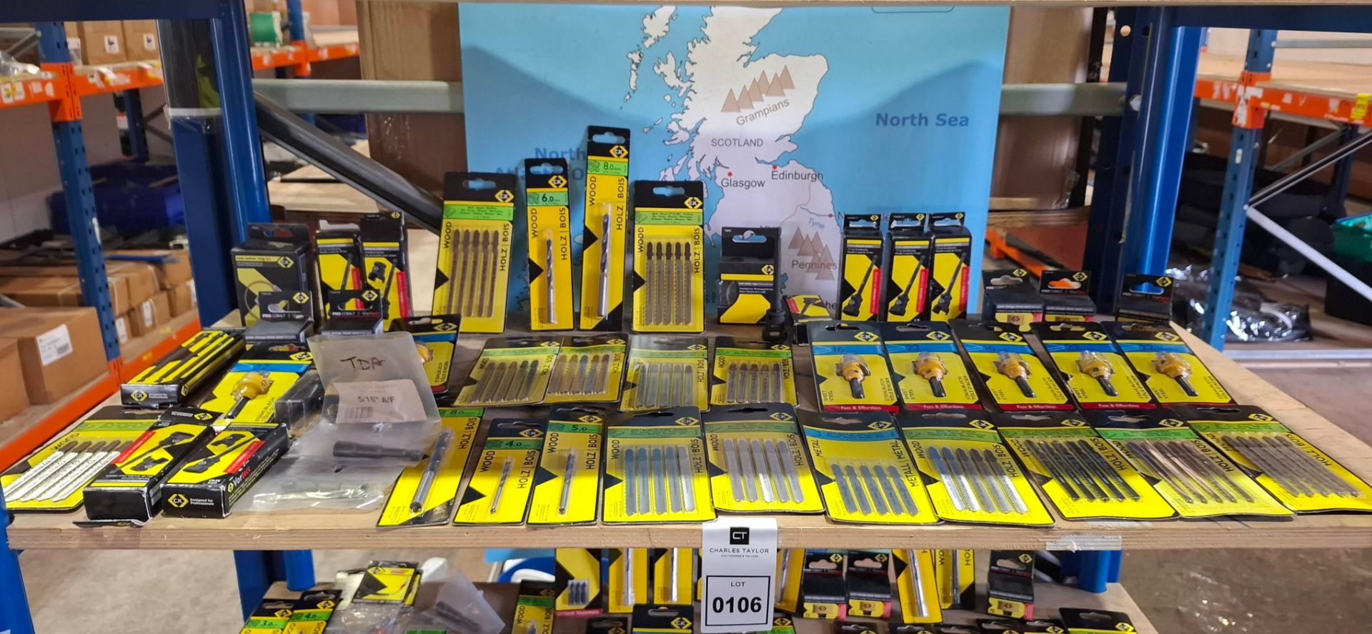 BRAND NEW CK MIXED DRILL BIT LOT CONTAINING, HEAVY DUTY SPADE BIT 32MM, IMPACT SOCKET ADAPTER SET 15 - Image 3 of 4