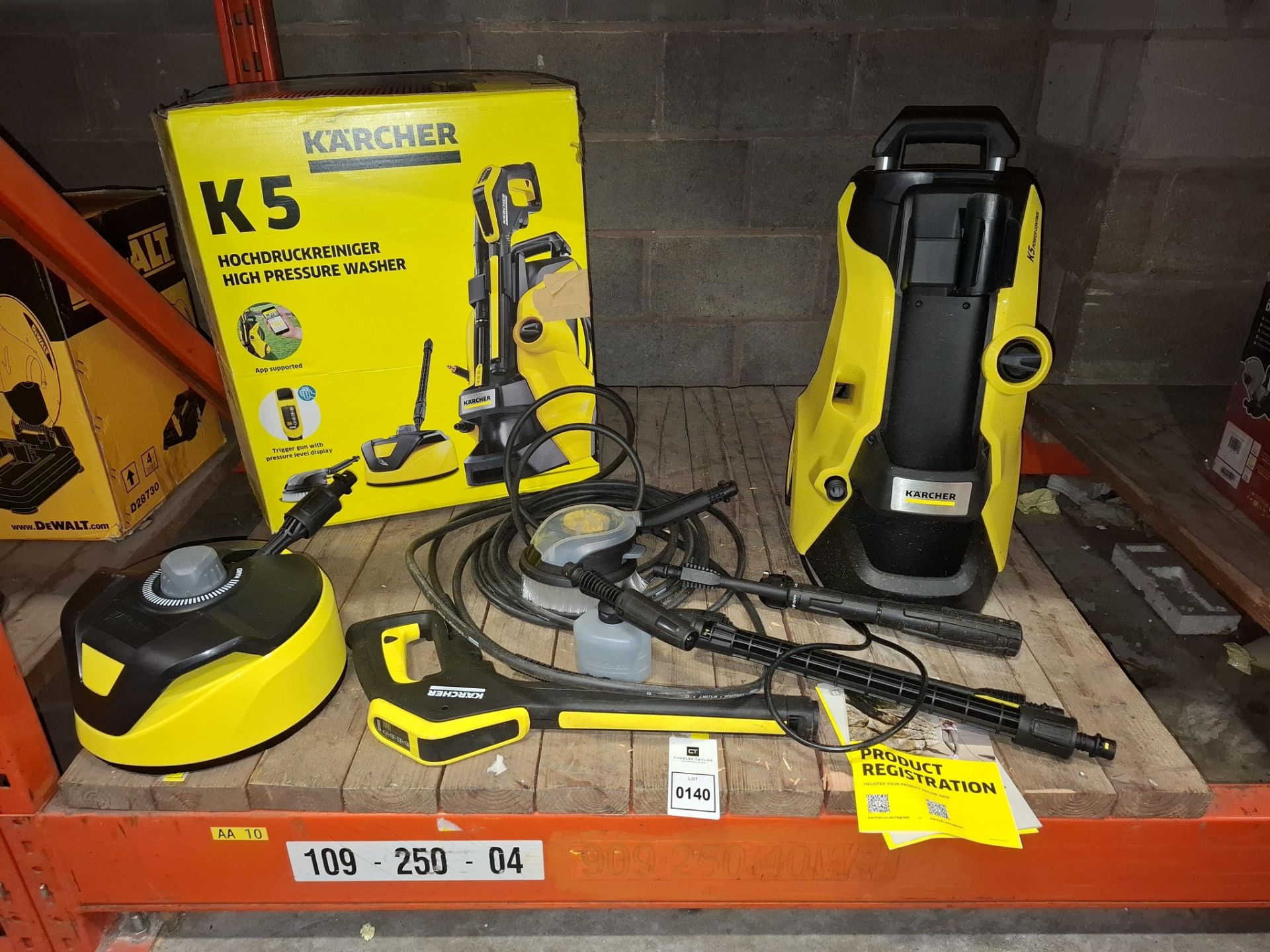 1 X USED WITH BOX KARCHER K5 HIGH PRESSURE WASHER