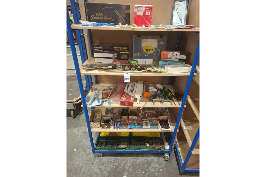 LARGE AMOUNT OF MIXED TOOL LOT TO INCLUDE HEAVYWEIGHT 3 WATT TORCH , 2 BOXES OF HEXAGON ALLEN KEYS ,