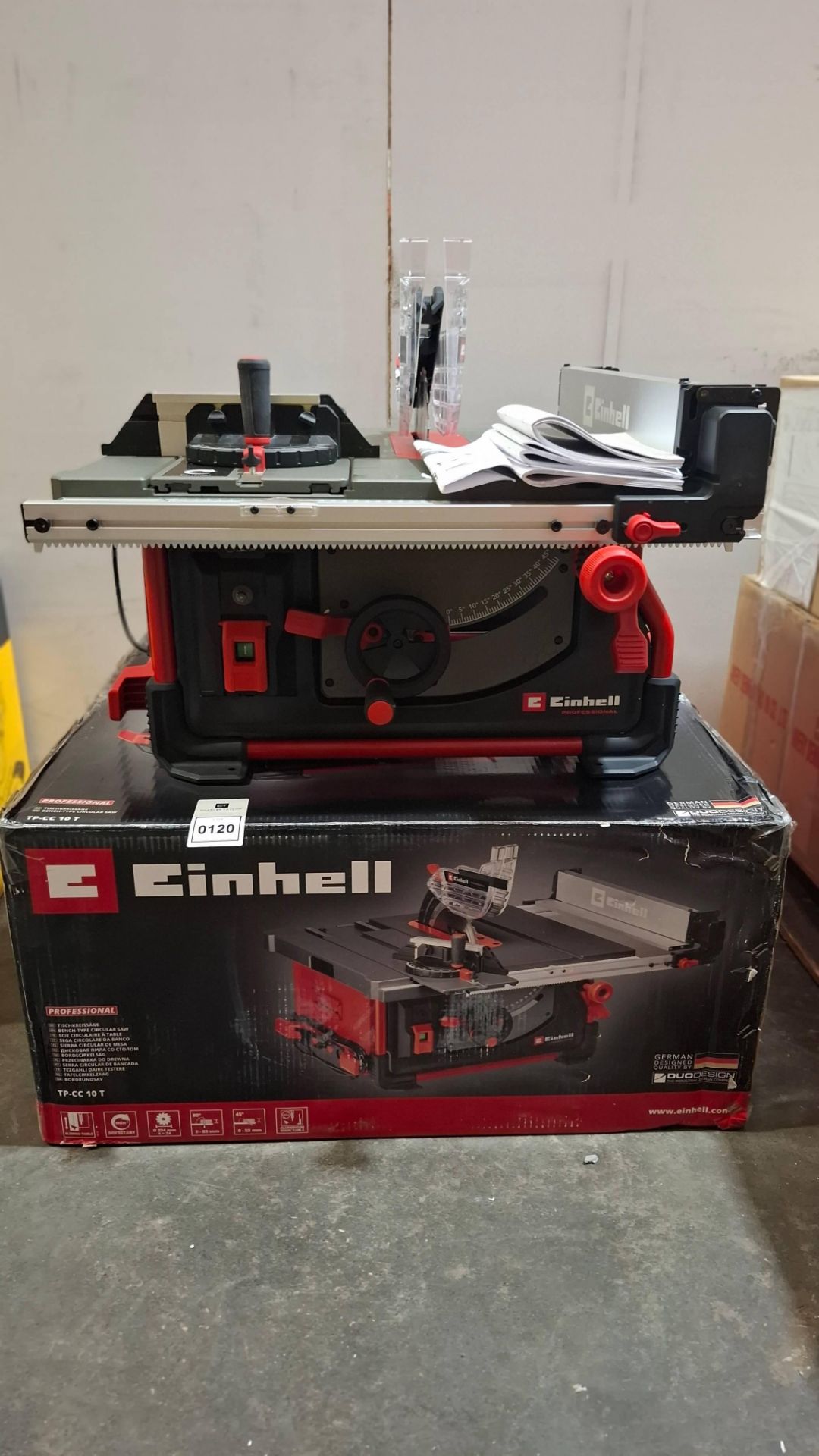 1 X BRAND NEW EINHELL TABLE SAW 240V  ​​​​​​​TP-CC 10 T