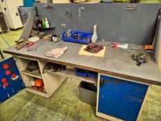 3 VARIOUS WORKBENCHES AND CONTENTS
