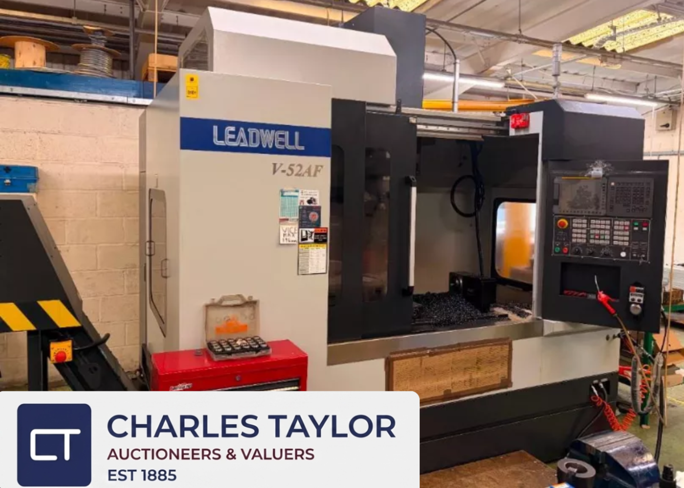 Tool Cutting & Conventional Machine Tools Online Timed Auction - Ending on 10th August 2026 at 10.00am