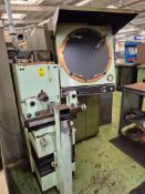 TITANUS MICROTECNICA LM8 PROFILE PROJECTOR (MITUTOYO DRO)